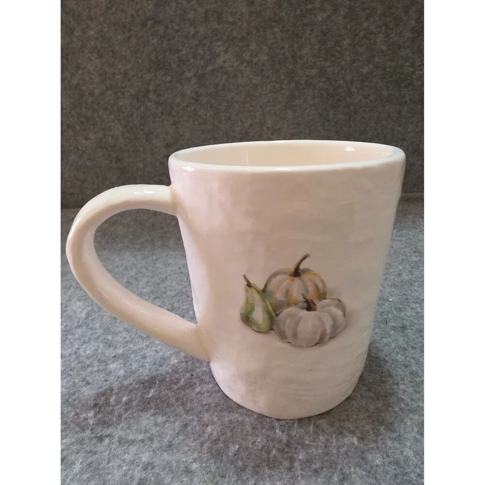 Pier One Autumn Bliss Mugs, Lit Of 10. Fall, Cozy, Cottage Core, Farmhouse. READ